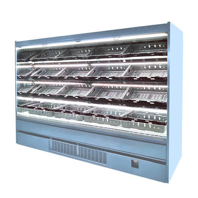 Il Governo aperto di Front Display Cooler Refrigerated Display della frutta di verdure inserisce