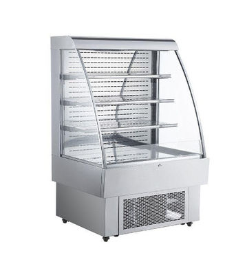 alimento di 380L R404a R290 da andare negozio di alimentari del supermercato arieggiato refrigeratore del sistema di raffreddamento