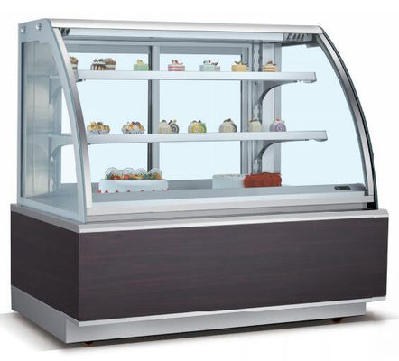 2-8 armadietto di esposizione refrigerato grado del dolce del contenitore per esposizione della torta 370L 461L 553L