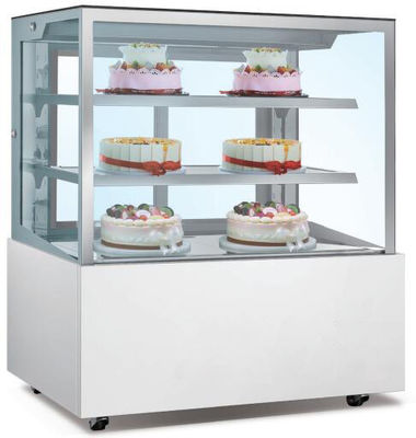 Contenitore per esposizione refrigerato del dolce del contenitore per esposizione del forno del controsoffitto raffreddato aria