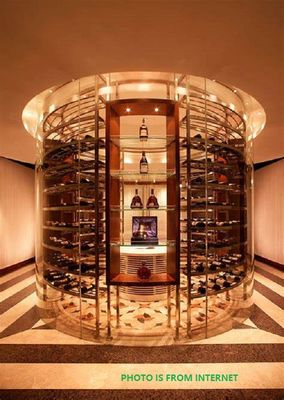 La cantina riscaldata ha isolato il pannello di vetro curvo piano
