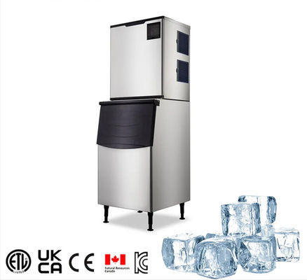 Ristorante UV 190kg/24 dello stufato di castrato di sterilizzazione della macchina per ghiaccio automatica commerciale del cubo