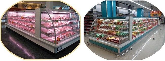 Multidecks Semi-verticali del contenitore per esposizione del dolce di caso di Grab&amp;Go per il dessert del dolce della torta