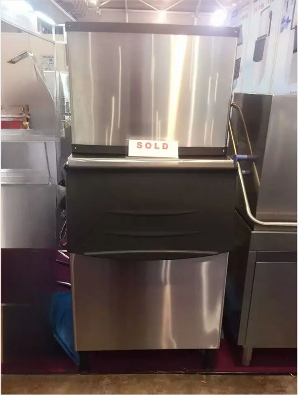 semi Crystal Cube Ice Maker Commercial del CE 455kg nel negozio del sashimi dei frutti di mare del tè del latte di Antivari