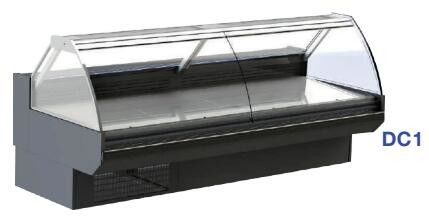 Negozio di alimentari del supermercato del contenitore per esposizione 182L 273L della carne refrigerato drogheria