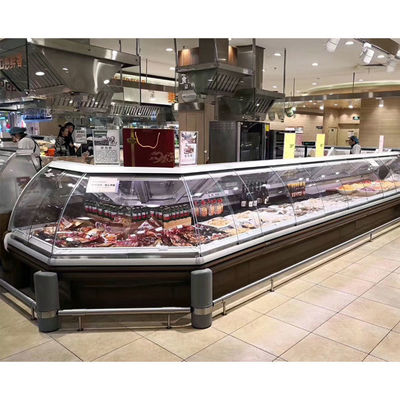 L'aria ha raffreddato il dispositivo di raffreddamento dell'esposizione della carne